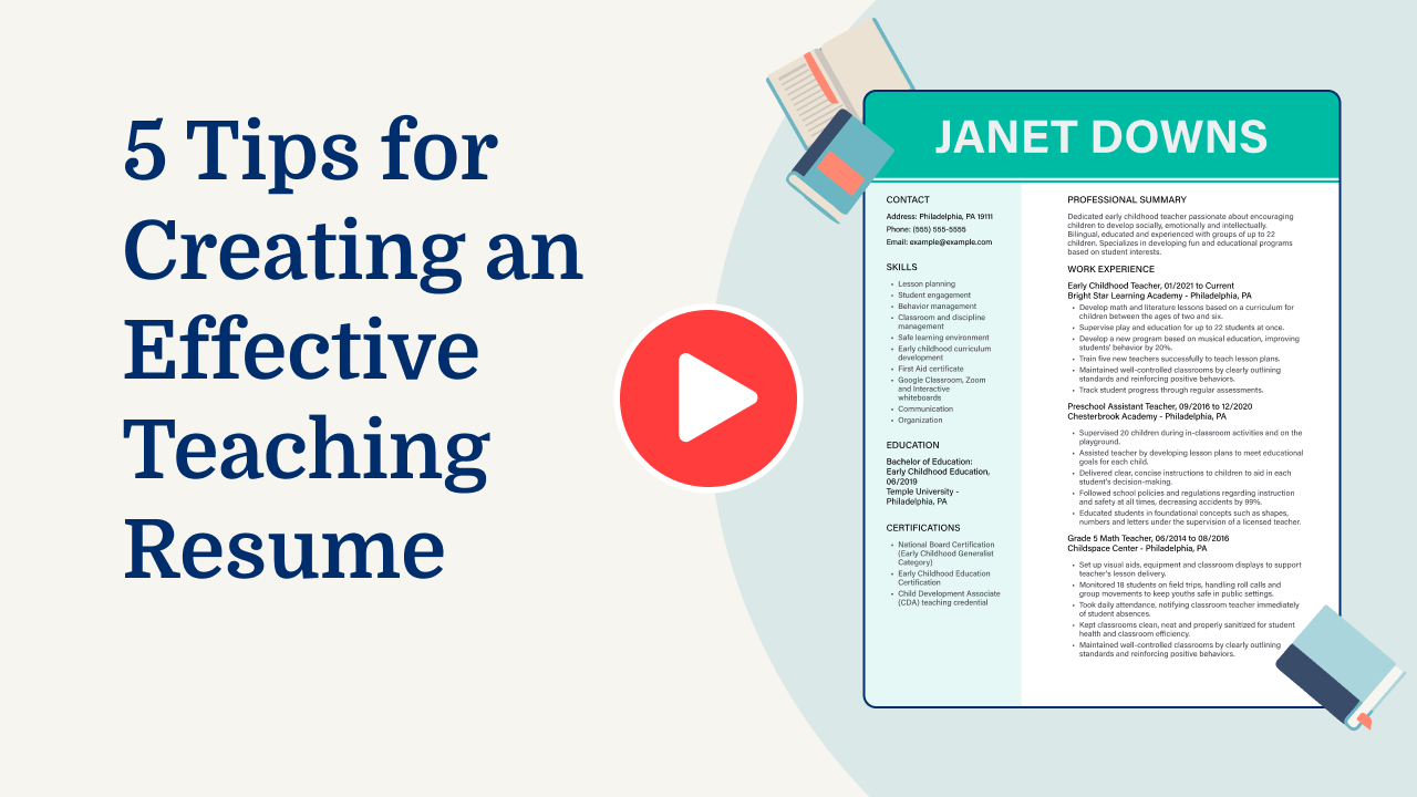 Teacher Video Thumbnail