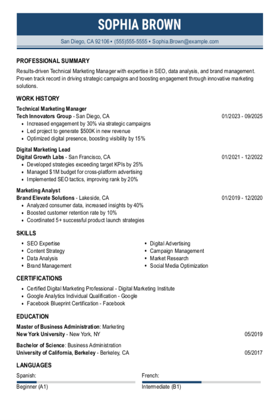 Technical Marketing Manager