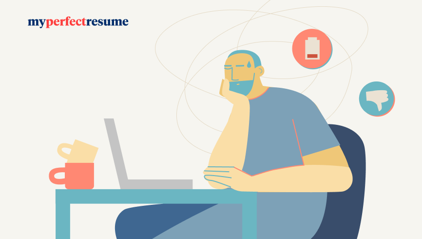 MyPerfectResume workplace burnout survey