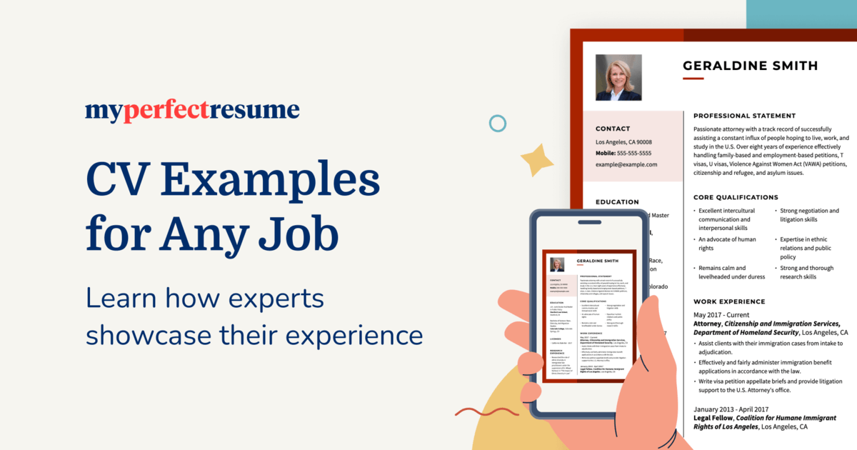 CV Examples Expert Tips For Any Job 2026 