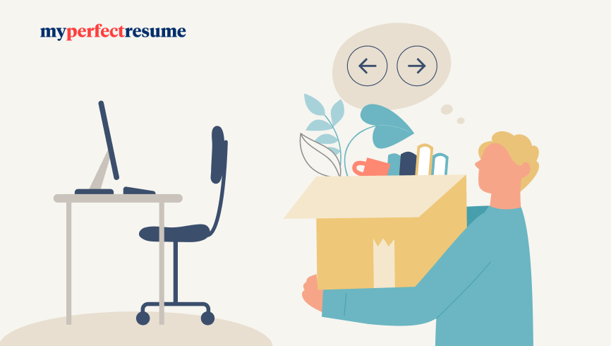 Person holding boxes exemplifying boomerang employee definition