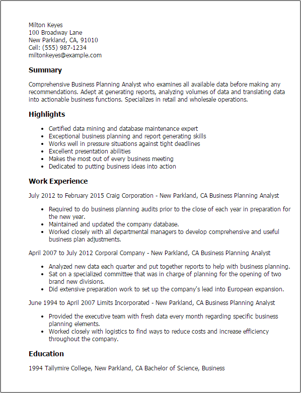 Business Analyst Functions In Resume Business Analyst Functions In Resume