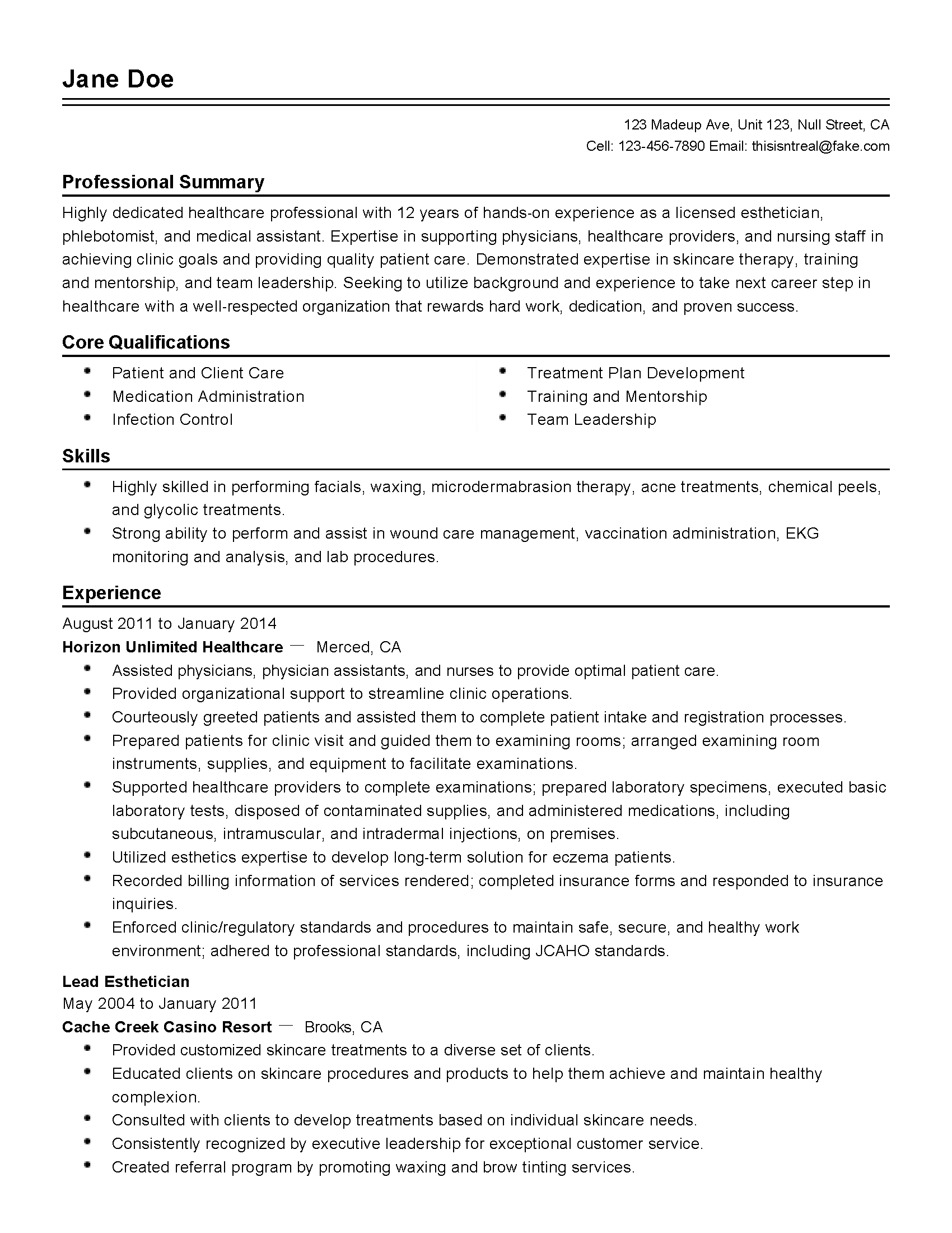 professional medication administrator templates to showcase your resume for administrator
