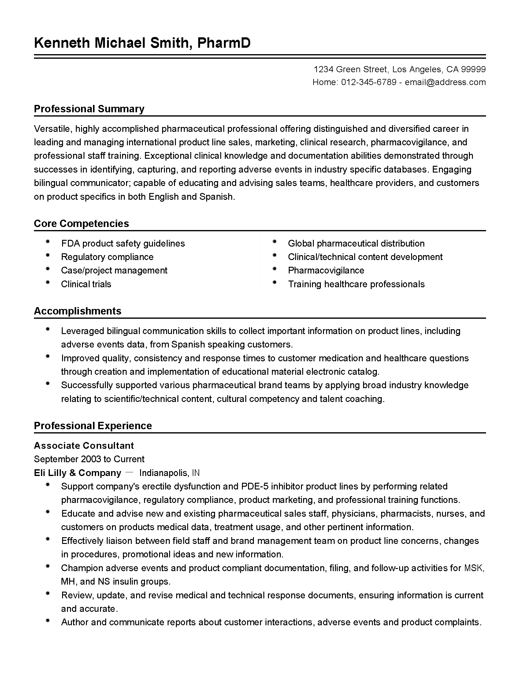 professional associate consultant templates to showcase your talent