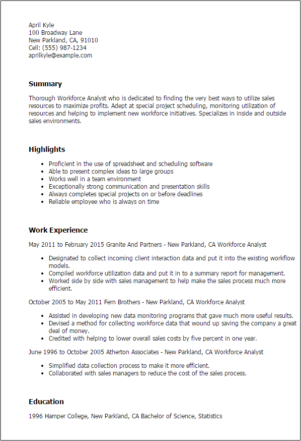 workforce resumes zlatan fontanacountryinn com workforce management cover letter